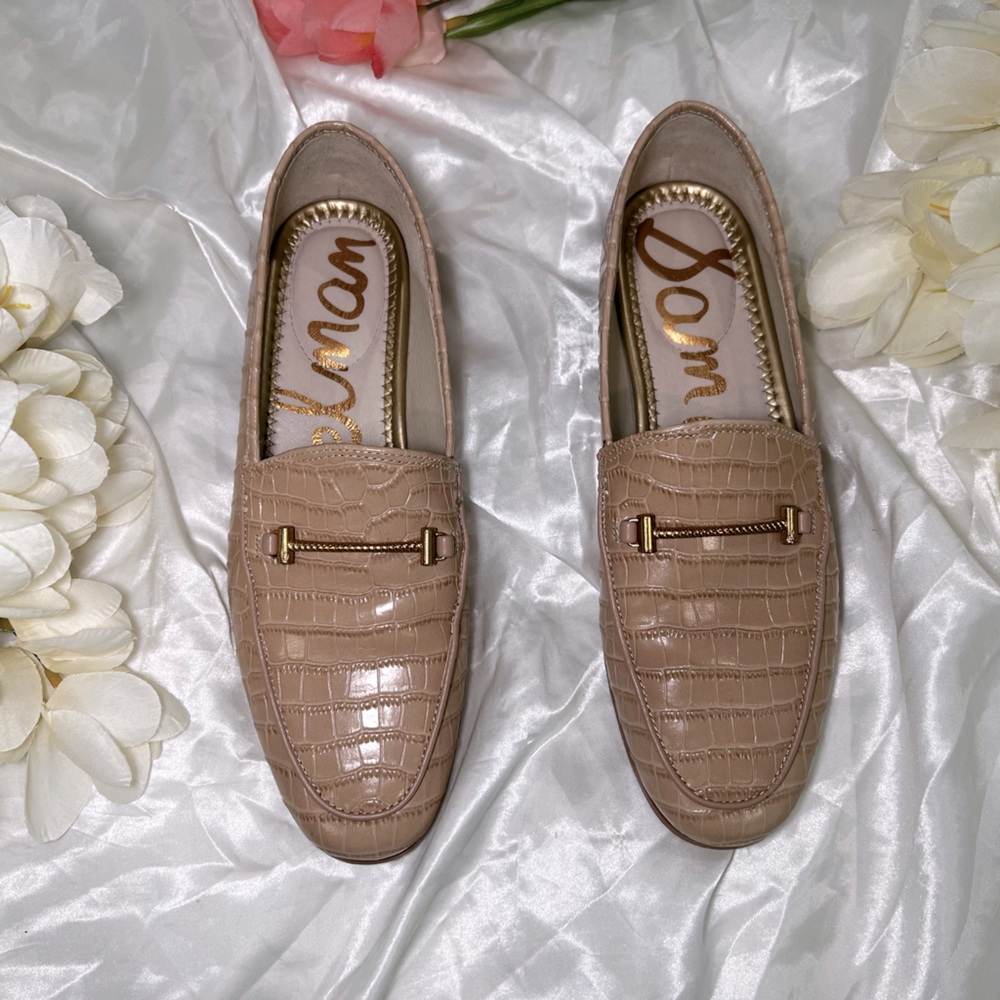 Sam Edelman - Lior Almond crocodile